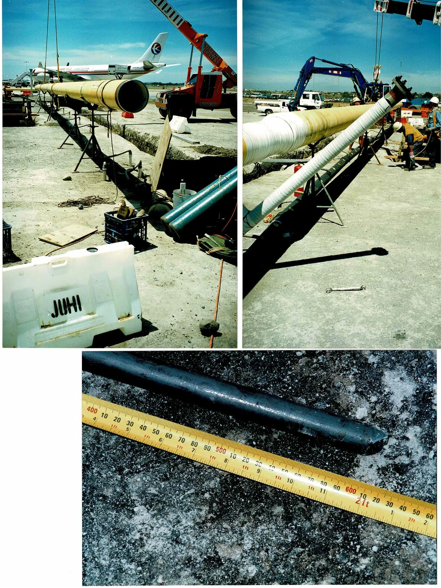 Sydney Airport Fuel Line Support, image 1